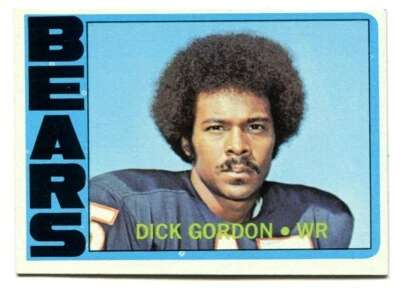 1972 Topps #223 Dick Gordon Football Card - Chicago Bears - Image 1 of 2