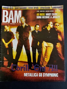 BAM MAGAZIN METALLICA Dave Navarro Spineshank Candypants APRIL 1999 - Bild 1 von 2
