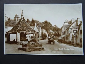 Wiltshire CASTLE COMBE - Old RP Postcard by E.A. Sweetman & Son 8952 - Picture 1 of 2