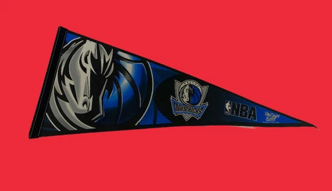 Dallas Mavericks NBA WinCraft Sports made in the USA Pennant Cover