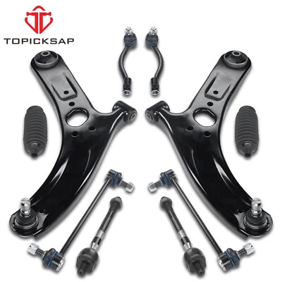 Brazo de control inferior delantero con rótula juego de 10 piezas para Kia Rio 2012-2017 Foto 1 de 4