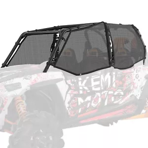 Upper 4 Door/Window Nets for Polaris RZR XP 4 1000 2014-2023 Mesh Cab Enclosure - Picture 1 of 11