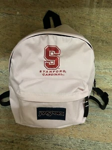 JanSport Stanford Cardinal Mini Rucksack in Bubble Gum Pink Neu ohne Etikett - Bild 1 von 3