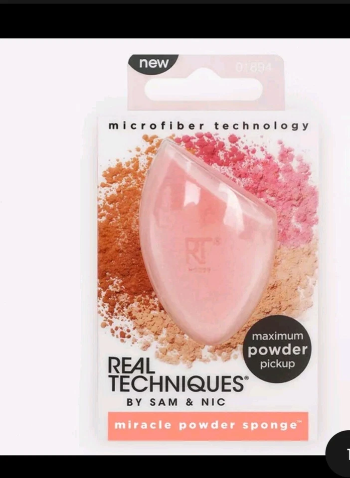 1 Esponja en Polvo Milagroso REAL TECHNOCHES "RT-1894" *Cosméticos Joy's* Foto 1 de 1