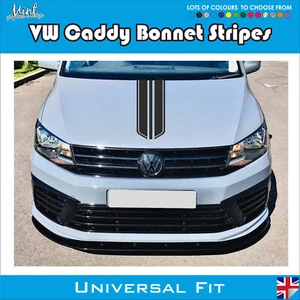 VW CADDY Bonnet Stripes SPORT LINE Decals Stickers Van Graphics FREE P&P 096 - Picture 1 of 5