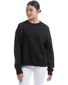 Pack Of 2 Champion S650 Ladies US Grown Loose Fit PowerBlend Sweatshirt - Picture 1 of 6
