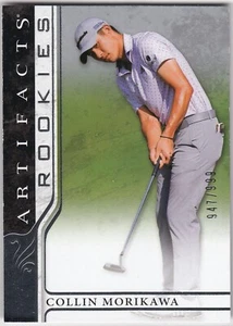2021 Upper Deck Artifacts Golf Rookies COLLIN MORIKAWA 53 #947/999 PGA RC Rookie - Picture 1 of 1
