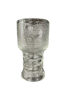 THE LORD OF THE RINGS DECEMBER 2001 BURER KING COLLECTIBLE GLASS LOTR FRODO - Picture 1 of 4