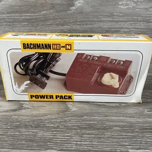 Vintage Bachmann HO And N Power Pack UL Listed Item 6605 Electric Trains - Picture 1 of 10