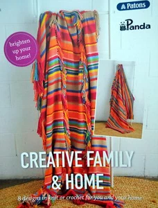 Creative Family & Home 8 Designs to Knit & Crochet in 8 ply Patons, Panda - Picture 1 of 2