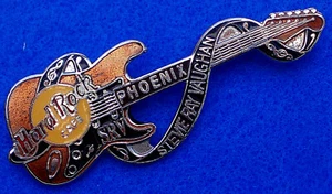 RARO PHOENIX STEVIE RAY VAUGHAN SRV SERIE DE GUITARRA DEAD ROCKER PIN Hard Rock Café - Imagen 1 de 1