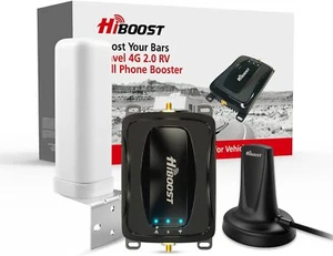Kit amplificateur de signal pour téléphone portable de voyage HiBoost 4G 2.0 RV - Photo 1 sur 1