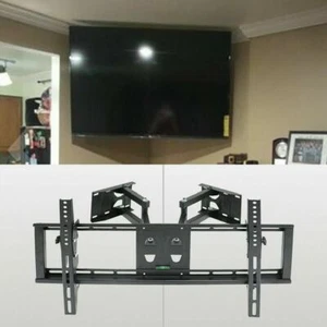 Corner Wall Mount Bracket for Samsung LG Vizio Sony Sharp Full Motion Smart TV - Picture 1 of 12