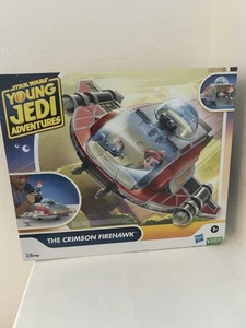 Star Wars The Crimson Firehawk, 17" Ship with 2 Action Figures, Toy for Kids NEW - Picture 1 of 2