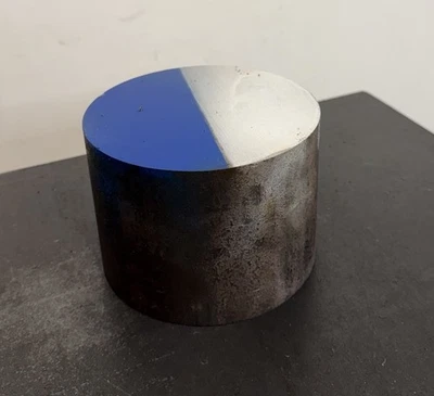 Barra redonda de acero de aleación 8620 - 5,25" de diámetro x 3,875" de largo - Hot Roll - Máquina Foto 1 de 4