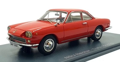 NEO 1/43 Scale 45180 - NSU Necker - Siata 1500TS - Red - Image 1 of 4