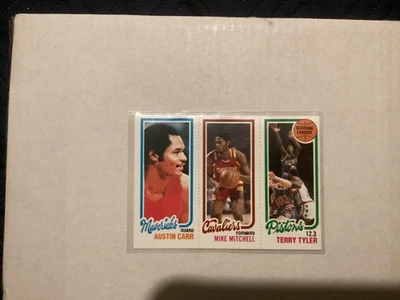 1980-81 Topps - Austin Carr, Mike Mitchell, Terry Tyler #81-56-61 (RC) - Image 1 of 2