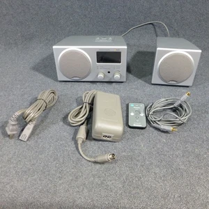 Boston Acoustics Receptor HD Radio Clock  Alarm Satellite Speaker Set Remote - Picture 1 of 13