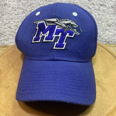 VTG Zephyr Middle Tennessee State Blue Raiders Wool Blend made in Korea OS VTG - Image 1 of 4