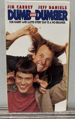 Dumb and Dumber VHS 1995 Jim Carrey Jeff Daniel's Brand New Sealed - Image 1 of 4