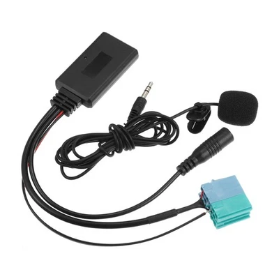 1 Set Auto Bluetooth Wireless Adattatore con Microfono per Fiat ABS - Immagine 1 di 4
