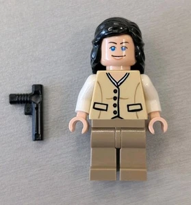 Lego Indiana Jones - Marion Ravenwood Minifigura Calavera de Cristal 2008 Auténtico - Imagen 1 de 2