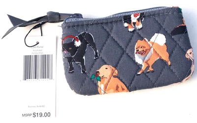 Monedero Vera Bradley en perros de vacaciones.  Nuevo con etiquetas Foto 1 de 4