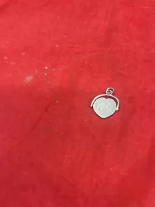 Charm ciondolo vintage anni 70 argento sterling buona fortuna cuore spinner bellissimo - Foto 1 di 5