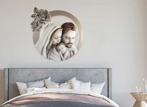 Moderner Capoletto Umhang aus Holz und Harz heilige Wand atd 088 - Bild 1 von 4