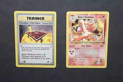 Vintage Pokémon Gym Challenge (2 Card Bundle) LP/ NM TCG - Image 1 of 2
