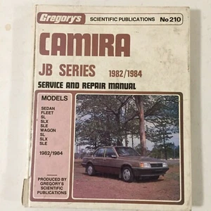 Gregorys Holden Camira JB Series No 210 - Service and Repair Manual -1982-1984 - Picture 1 of 12