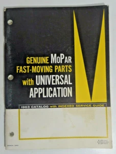 1963 MoPar fast-moving parts w/ universal application catalog - Picture 1 of 1
