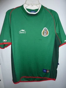 Maglia Messico Uomo Verde Maglia Atletica Football Club FC Soccer TAGLIA M - Foto 1 di 8