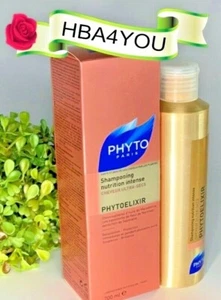 2 Phyto Phytoelixir Intense Nutrition  SHAMPOO Ultra Dry Hair 6.7oz  NIB (569) - Picture 1 of 2