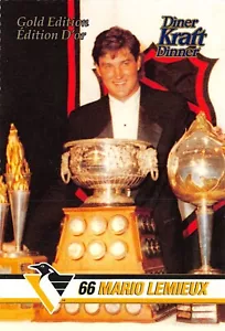 1993-94 Kraft Factory Set Gold Edition NNO Mario Lemieux - Bild 1 von 2