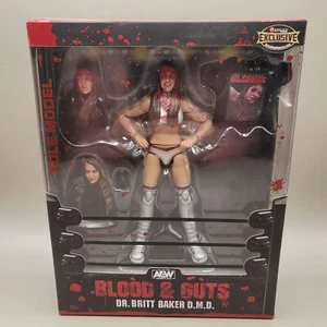 AEW Dr. Britt Baker DMD Blood & Guts Ringside Exclusive Action Figure New Sealed - Picture 1 of 6