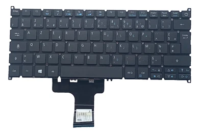 Keyboard AZERTY French Acer FV1T_A50B NK.I111S.038 65006C3KA01 AEZHPF00010 Blk - Image 1 of 3