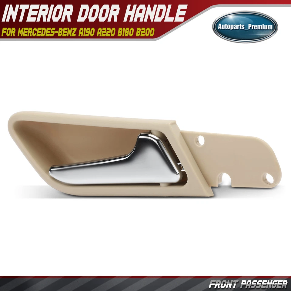 Manija de puerta interior de plástico delantera derecha para Mercedes-Benz A190 A220 B180 B250 Foto 1 de 4