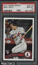 2011 Topps Update #US175 Mike Trout Angels RC Rookie PSA 10 GEM MINT
