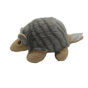 Sugar Loaf Beanies Armadillo Stuffed Animal Plush Gray Tan 8" - Picture 1 of 11