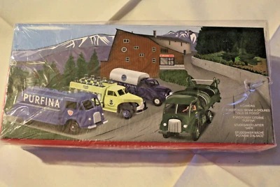 NOREV COLLECTION 1/43  =  COFFRET 4 CAMIONS FORD ET STUDEBAKER  (BOÎTE SCELLEE) - Photo 1/4