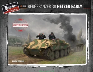 Thunder Model 1/35 TM35103 WWII Bergepanzer tedesco 38 Hetzer EARLY limited - Foto 1 di 7