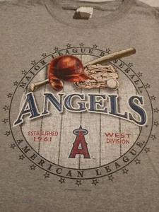 CSA MLB Los Angeles Angels 2005 Herren T-Shirt grau Gr. XL-2XL - Bild 1 von 12