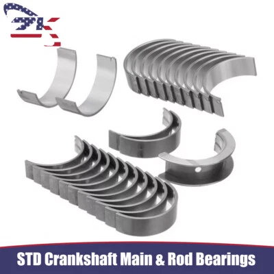 Juego de cojinetes de varilla principal del cigüeñal del motor tamaño estándar para BMW X1 X3 X4 X5 X6 3,0 L Foto 1 de 4