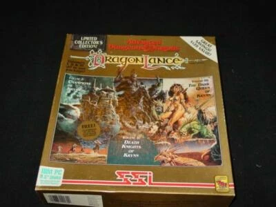 TSR AD&D - SSI IBM PC game: DRAGONLANCE - Krynn Limited Edition Box Set (EX) - Image 1 of 4