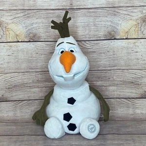 Peluche de peluche original auténtico muñeco de nieve Frozen Olaf 16"" Disney Store - Imagen 1 de 4
