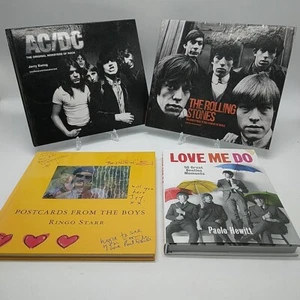 X4 "Music Legends" HB Book Bundle - AC/DC, The Rolling Stones, The Beatles (X2) - Bild 1 von 24