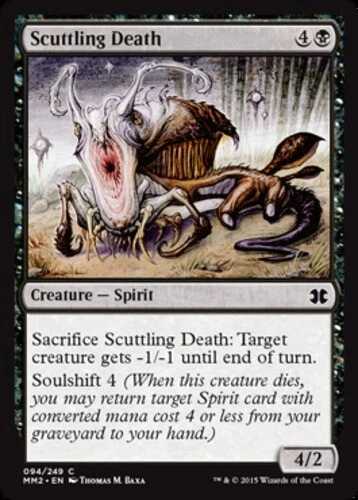 x1 Scuttling Death - Modern Masters 2015 - NM - MTG - Image 1 of 1