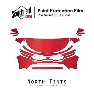 3M PRO PreCut Paint Protection Film Clear Bra for KIA Sorento X-Line 2021-2023 - Image 1 of 4