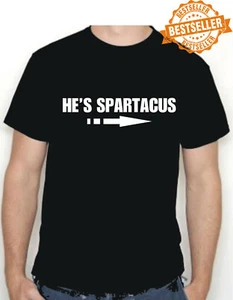 HE'S SPARTACUS T-shirt / Kirk Douglas / Movies / BIRTHDAY / CHRISTMAS / S-XXL - Picture 1 of 12
